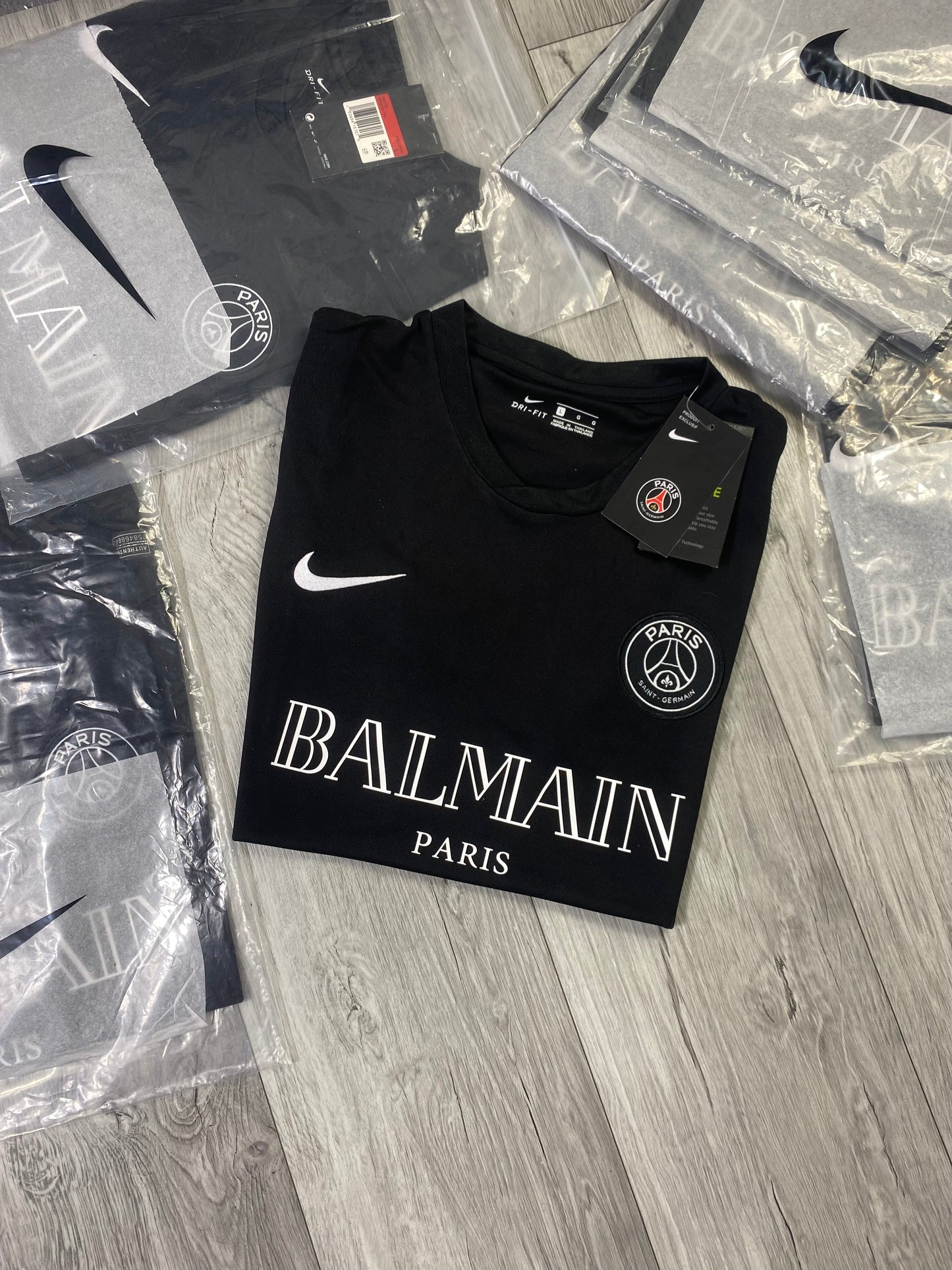 PSG X Balmain Concept T-shirt