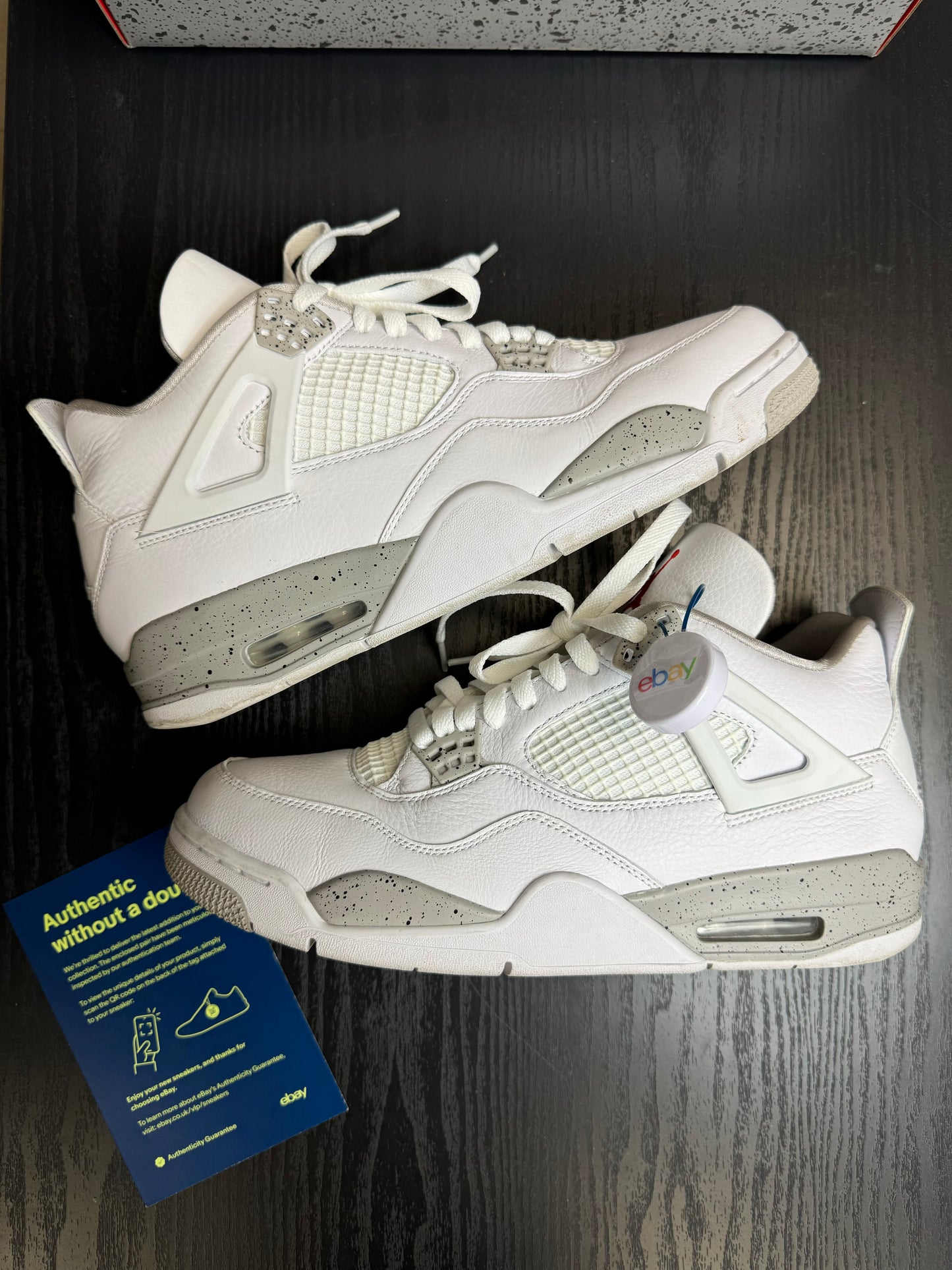 Nike Air Jordan 4 White Oreo