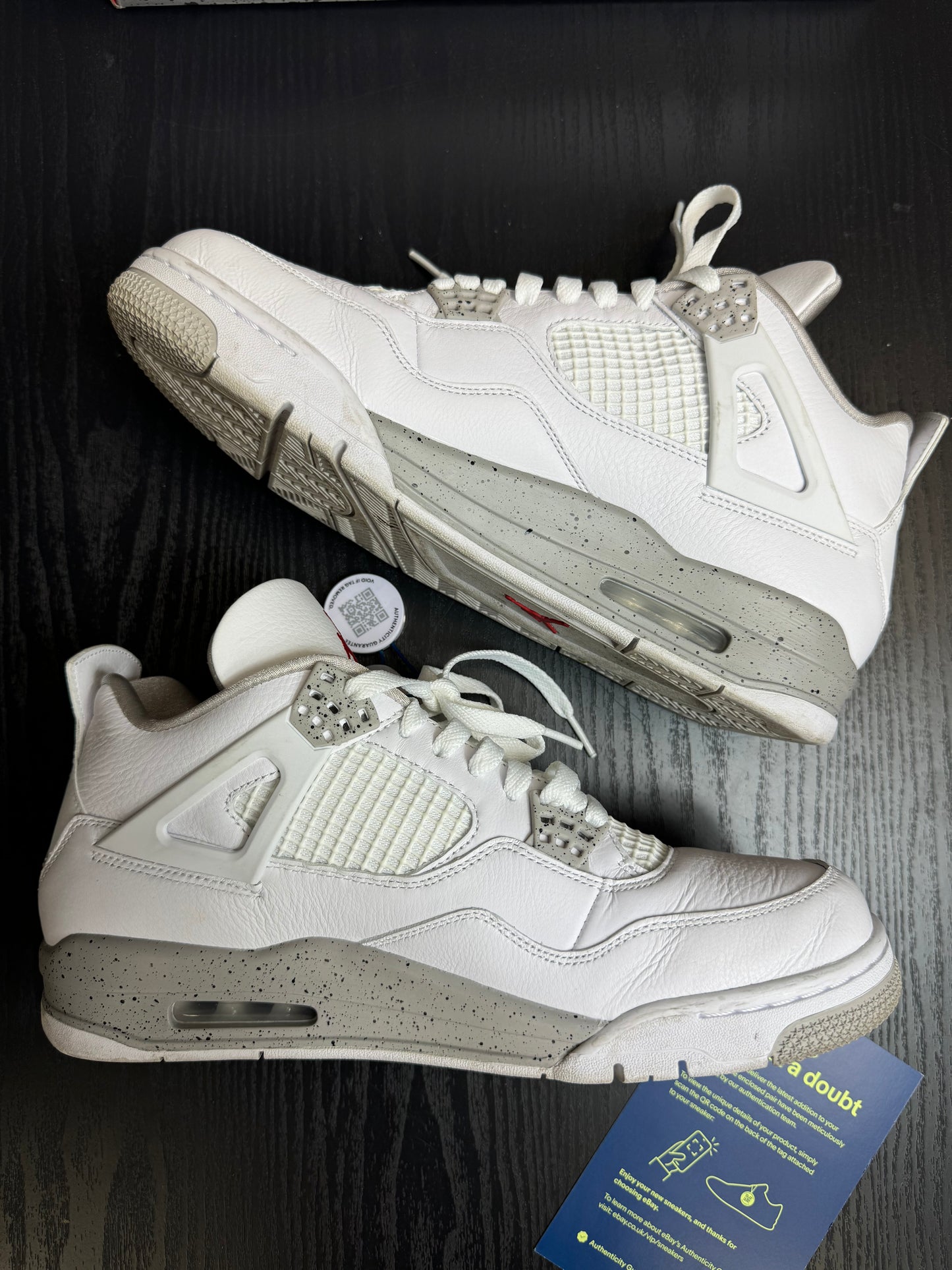 Nike Air Jordan 4 White Oreo